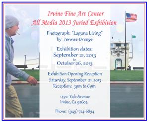 Artist Jennie Breeze Exhibits Photography At Irvine Fine Art Center